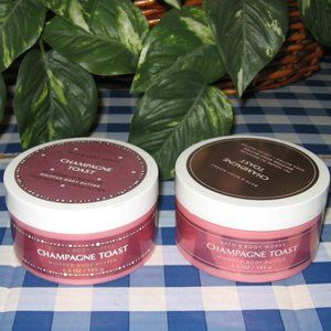 BBW Champagne Toast Whipped Body Butter Lot of 2 NEW